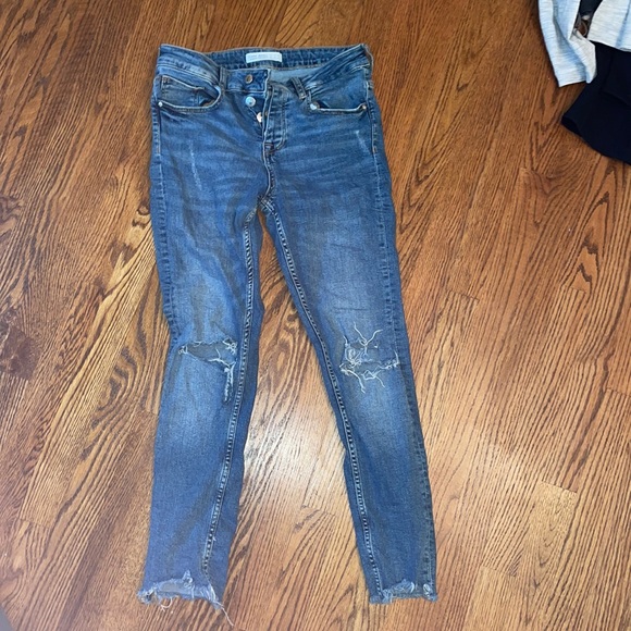 Zara ripped skinny jeans - Picture 1 of 4